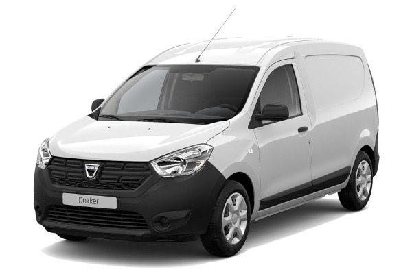 Bílá Dacia Dokker Van