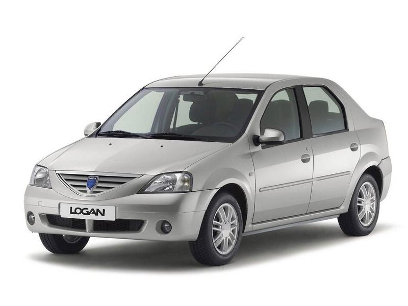 Stříbrná Dacia Logan